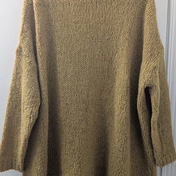 La Fée Marabouté Cozy Mustard Cardigan Sweater - Picture 8 of 10